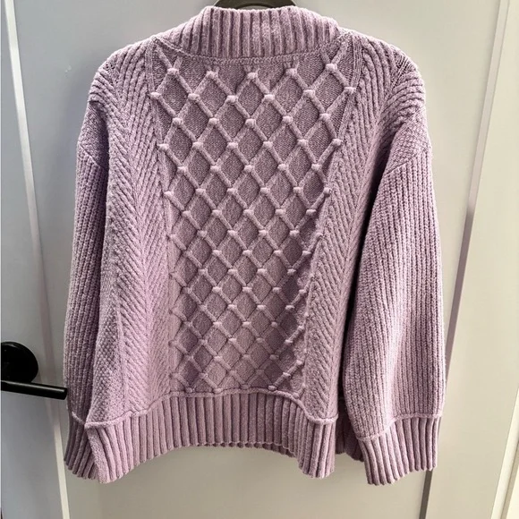 NWOT Anthropologie Maeve The Tillie V Neck Pullover Knit Sweater L - Picture 5 of 5